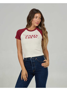 Salty Crew Salty Crew Sailor Delight Raglan Tee (Womens) | Plum