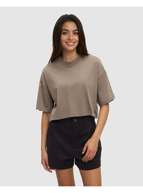 Tentree Tentree Laurelwood Crop T-Shirt (Womens) | Clay