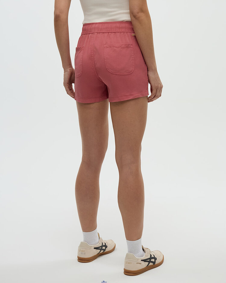 Tentree Tentree Tencel Instow Short (Womens) | Rosewood