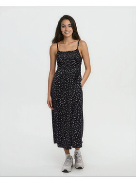 Tentree Tentree Driftwood Dress (Womens) | Meteorite Black/Ditsy