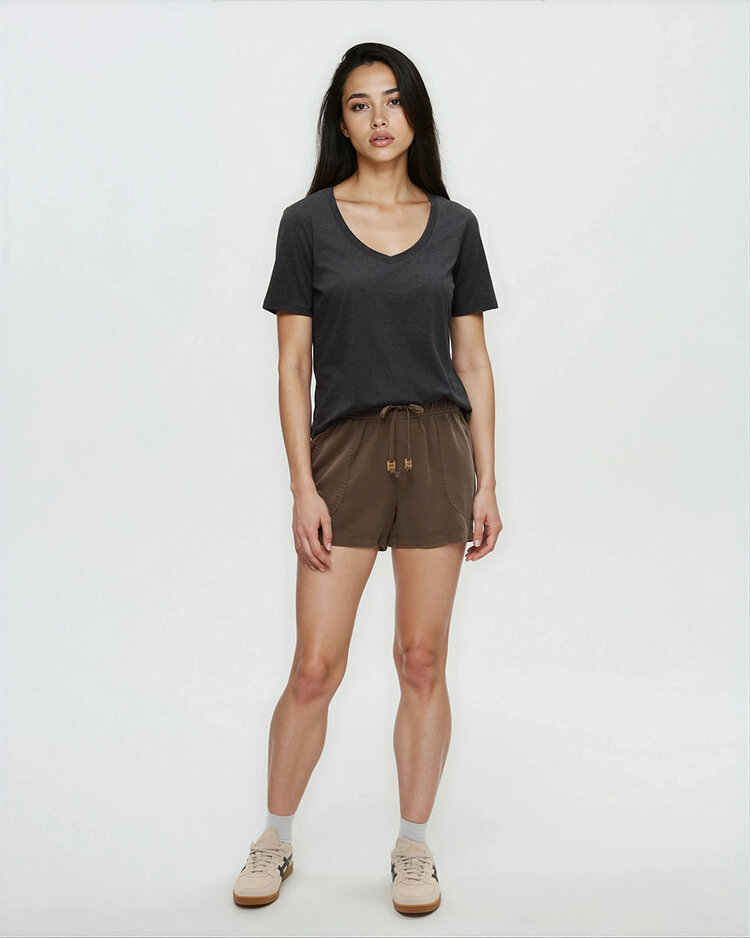Tentree Tentree Tencel Instow Short (Womens) | Timber