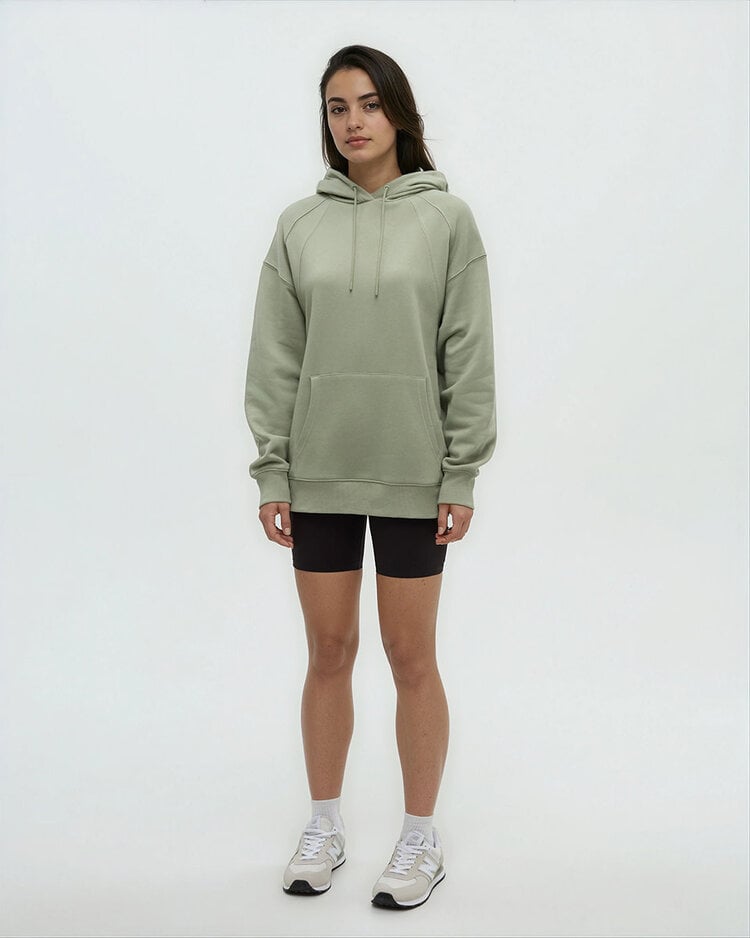 Tentree Tentree Bluffs Hoodie (Womens) | Light Moss