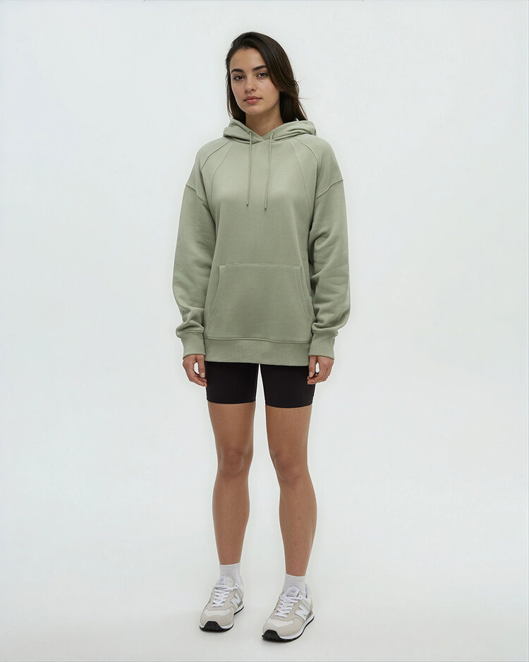 Tentree Tentree Bluffs Hoodie (Womens) | Light Moss