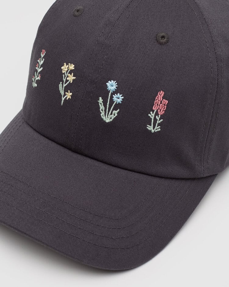 Tentree Tentree Spring Flora Peak Hat (Unisex) | Graphite/Light Moss