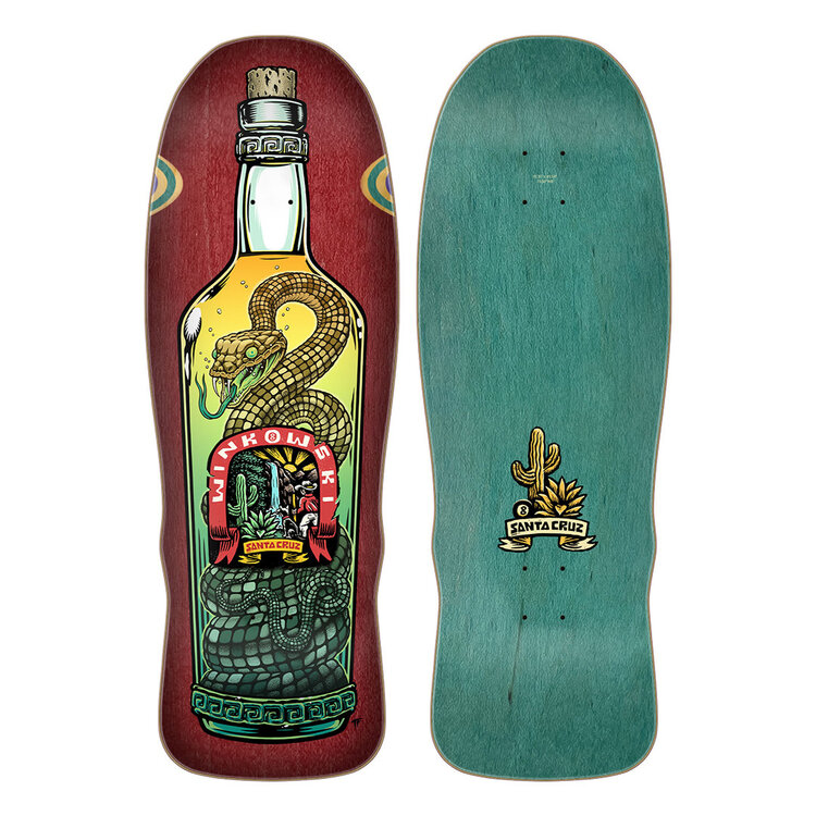 Santa Cruz Santa Cruz Winkowski Pro Shaped Deck | Agave Snake