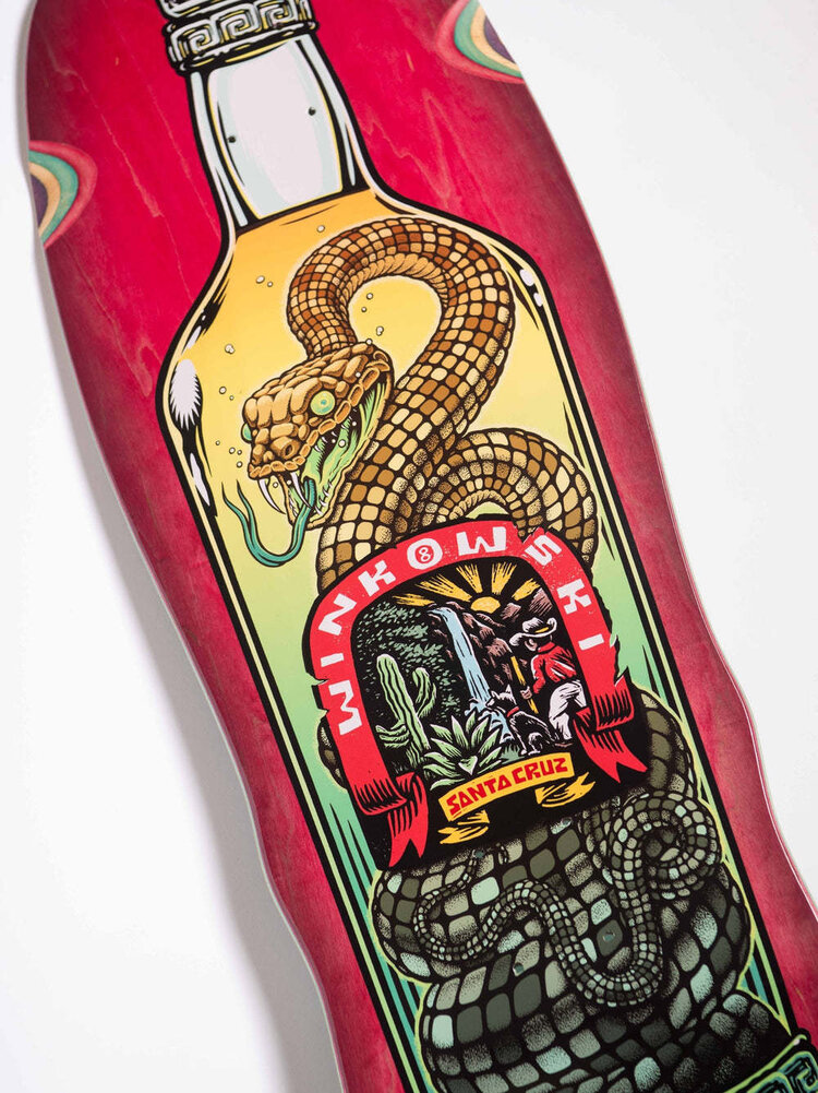 Santa Cruz Santa Cruz Winkowski Pro Shaped Deck | Agave Snake