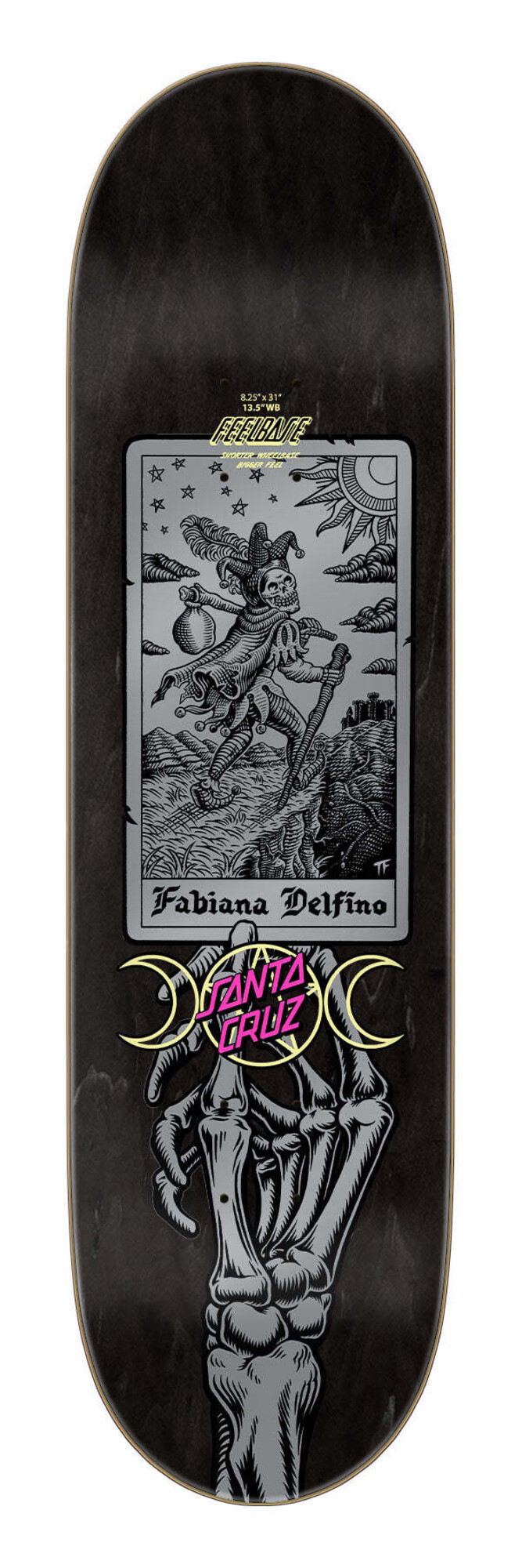 Santa Cruz Santa Cruz Delfino Feelbase Deck | Tarot Remix