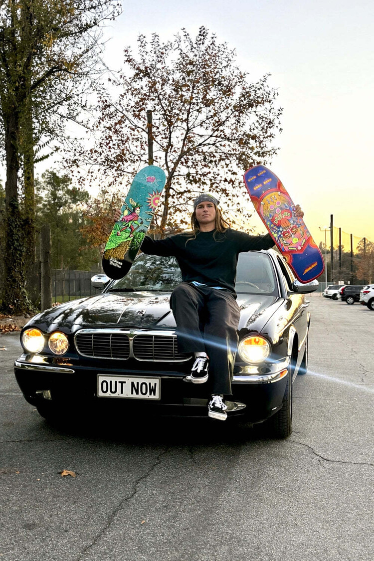 Santa Cruz Santa Cruz Delfino Feelbase Deck | Tarot Remix