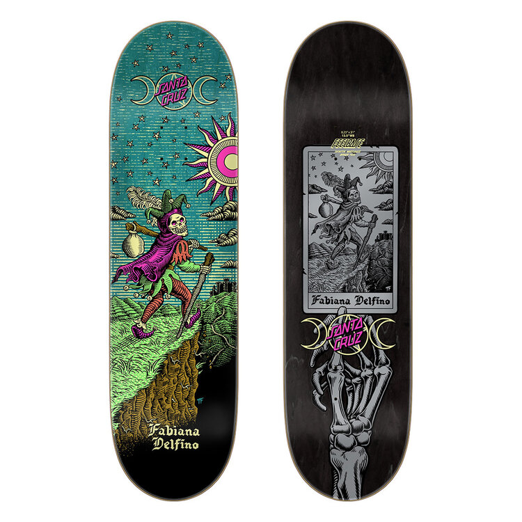 Santa Cruz Santa Cruz Delfino Feelbase Deck | Tarot Remix
