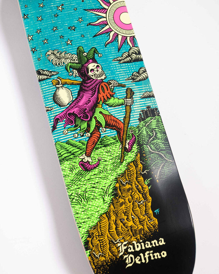 Santa Cruz Santa Cruz Delfino Feelbase Deck | Tarot Remix