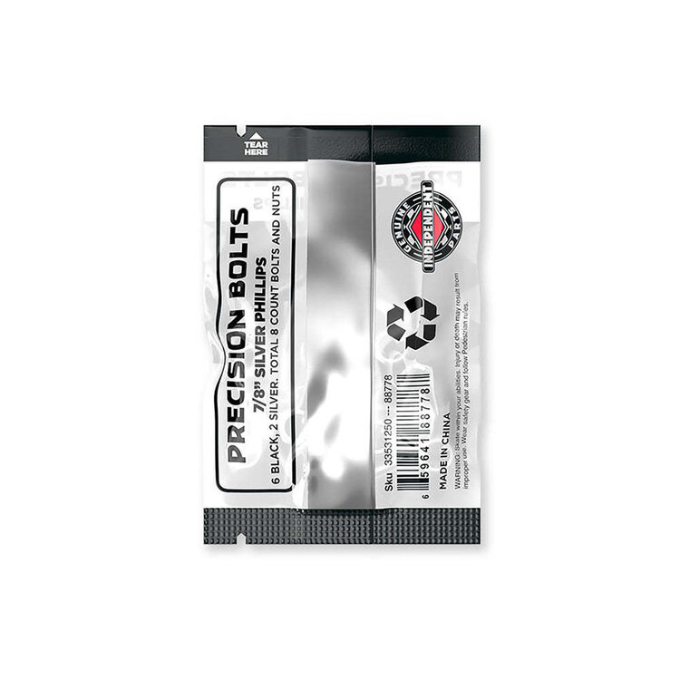 Independent Indy Hardware Phillips 7/8In | Black/Silver