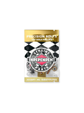 Independent Indy Hardware Phillips 7/8In | Black/Gold