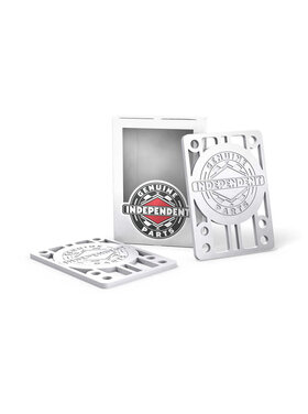 Independent Indy Risers | White