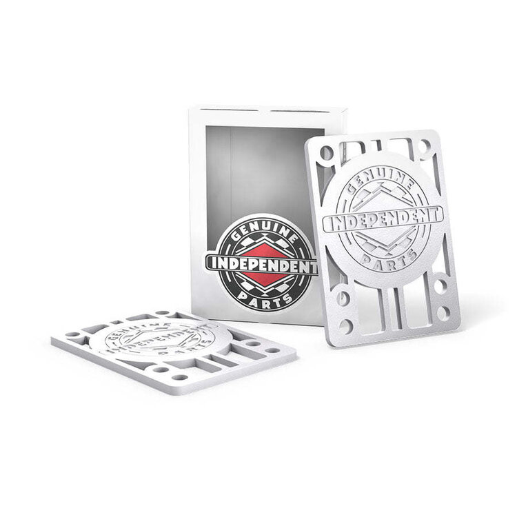 Independent Indy Risers | White