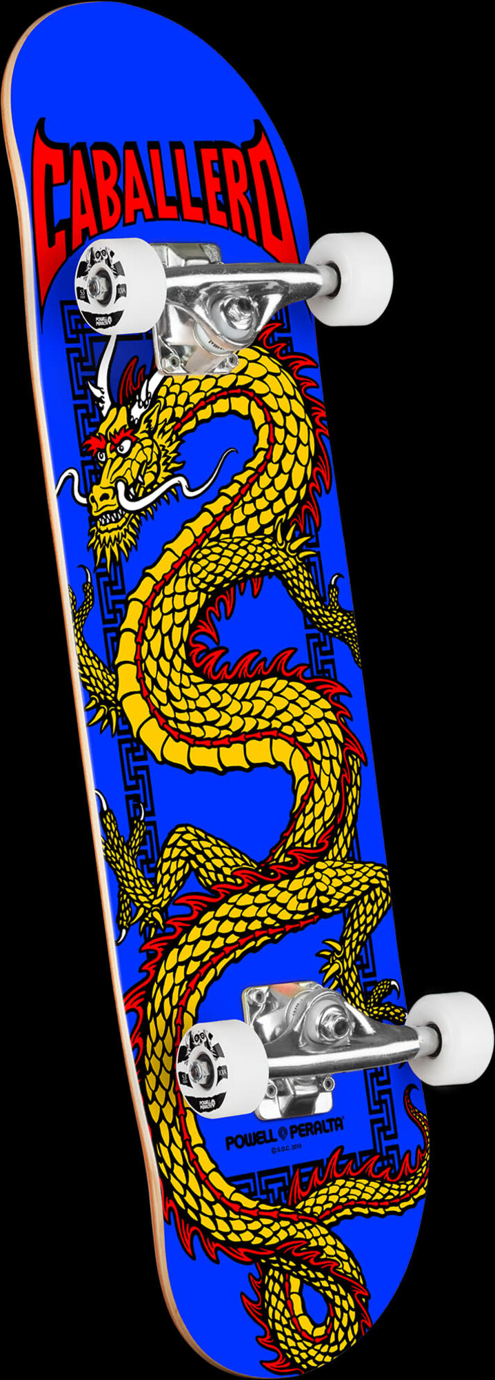 Powell Powell Cab Chinese Dragon Complete | Royal Blue