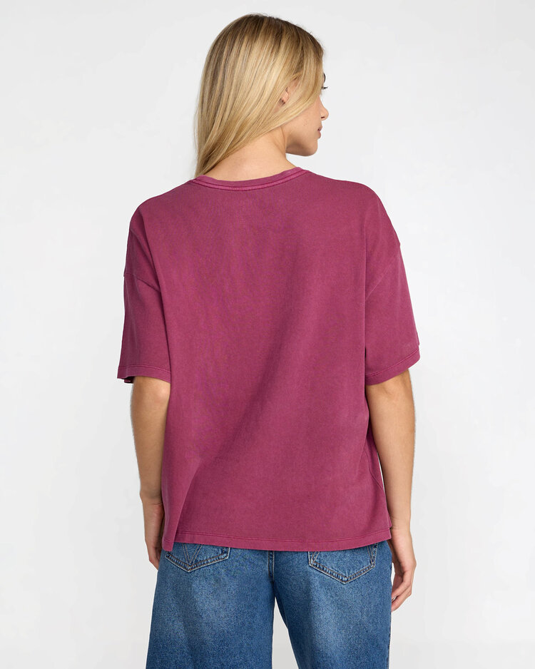 RVCA Rvca Move On Bf Tee (Womens) | Mulberry