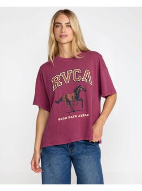 RVCA Rvca Move On Bf Tee (Womens) | Mulberry