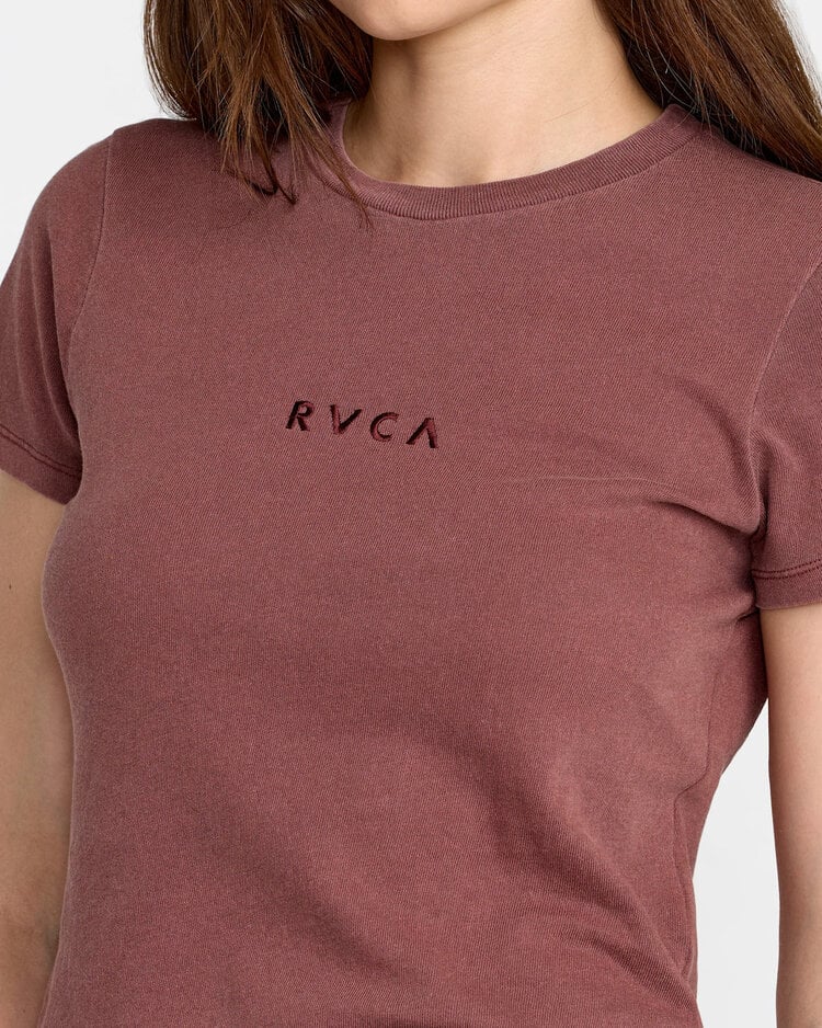 RVCA Rvca Forever Tee (Womens) | Terra Brown
