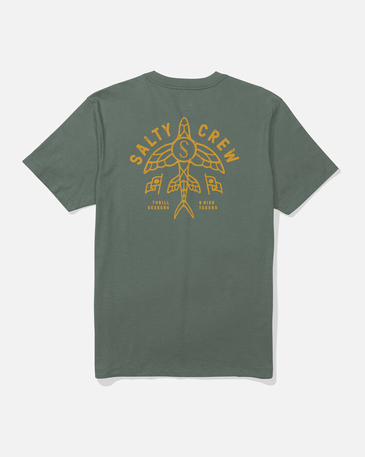 Salty Crew Salty Crew Flyer Ss Tee (Mens) | Laurel Wreath