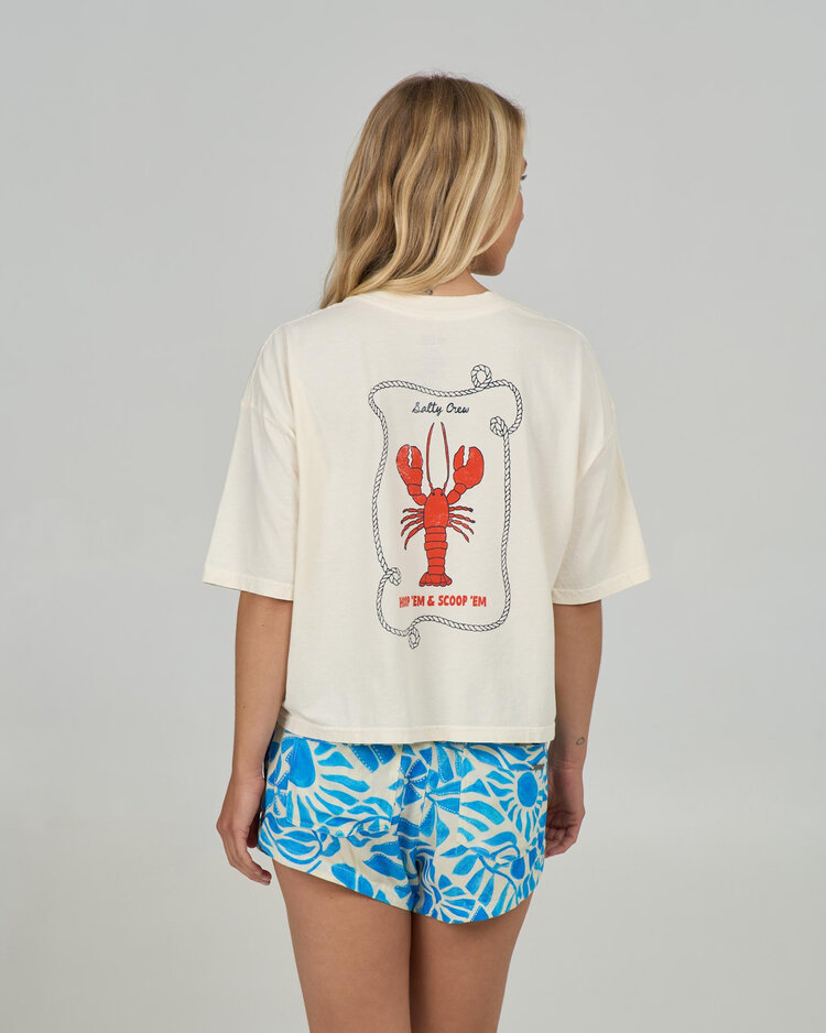 Salty Crew Salty Crew Shellbrate Skimmer Tee (Womens) | Off White