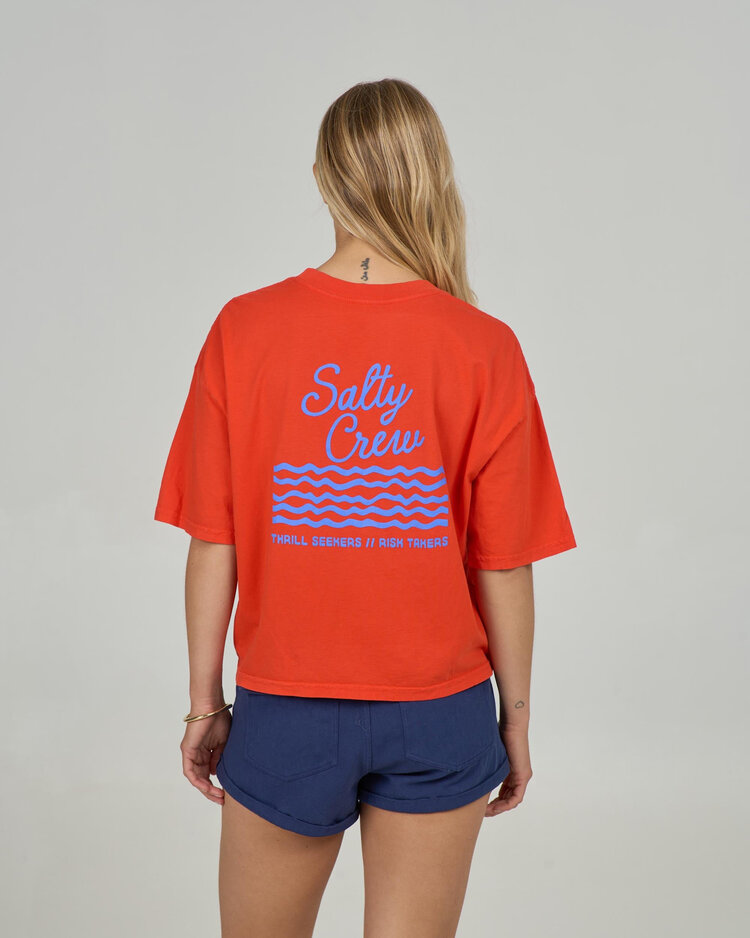 Salty Crew Salty Crew Salty Skimmer Tee (Womens) | Chili Pepper