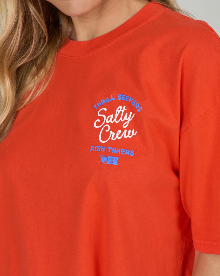 Salty Crew Salty Crew Salty Skimmer Tee (Womens) | Chili Pepper