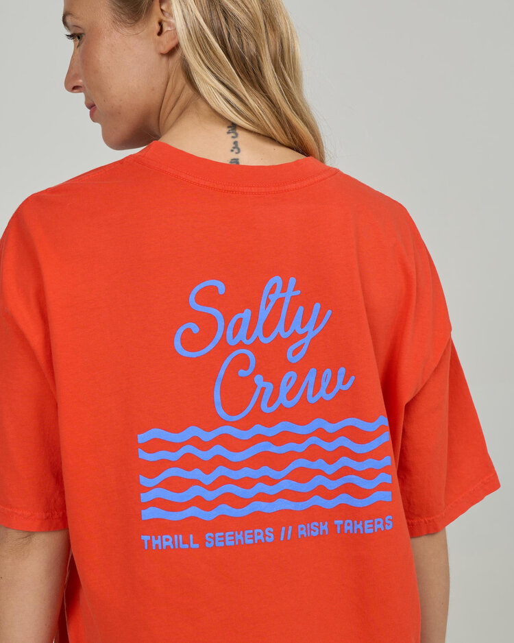 Salty Crew Salty Crew Salty Skimmer Tee (Womens) | Chili Pepper