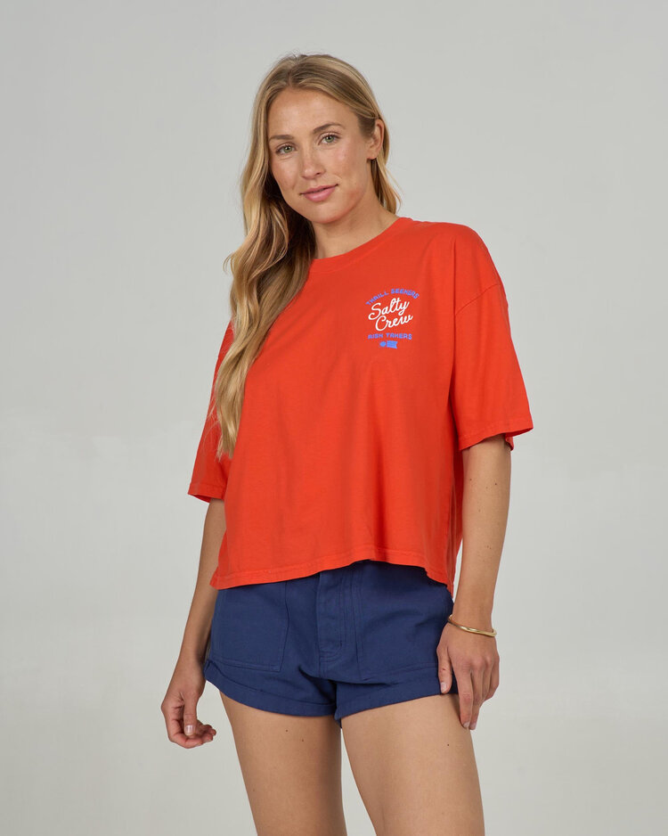 Salty Crew Salty Crew Salty Skimmer Tee (Womens) | Chili Pepper