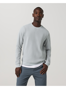 Vuori Vuori Tech Waffle Crew (Mens) | Sea Fog