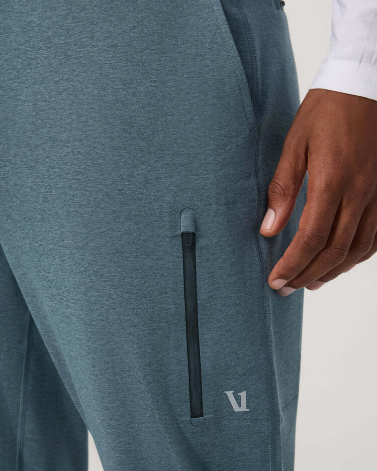 Vuori Vuori Sunday Performance Jogger 28" (Mens) | Blue Sea Heather