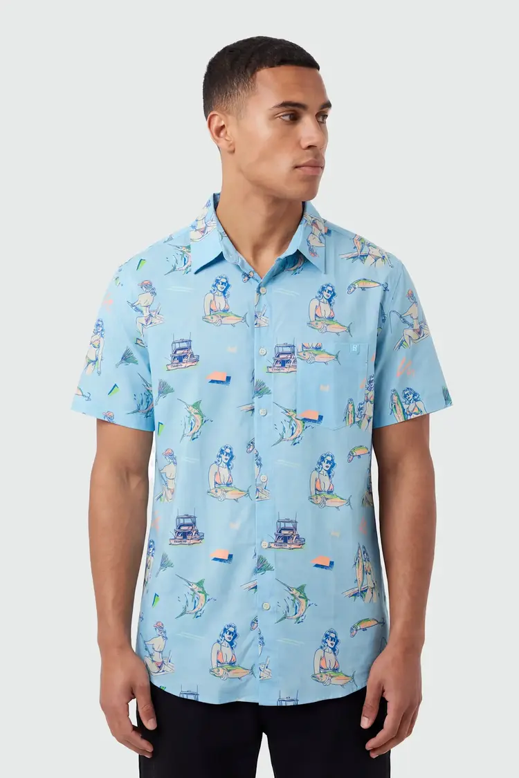 TEAMLTD TEAMLTD Classic Button Up (Mens) | Blue Catch Of The Day