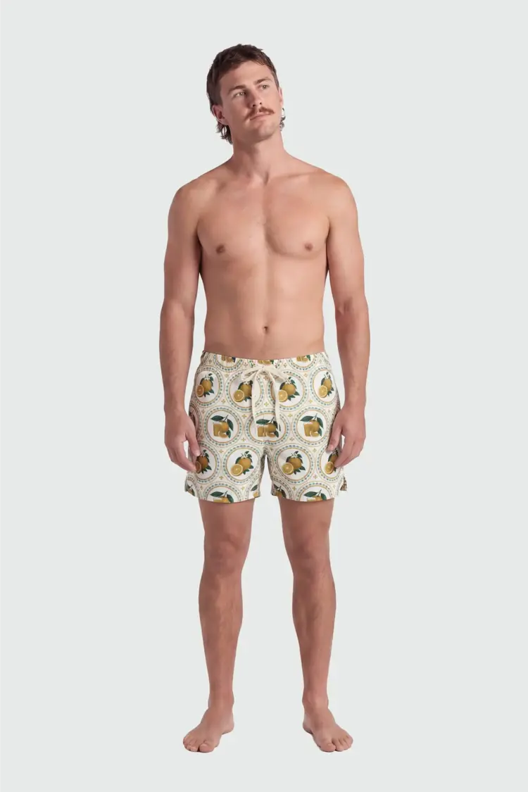 TEAMLTD TEAMLTD Volley 5" Swim Short (Mens) | Citrus