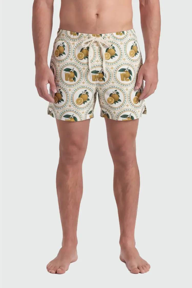 TEAMLTD TEAMLTD Volley 5" Swim Short (Mens) | Citrus
