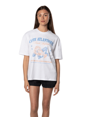 TEAMLTD TEAMLTD Oversized Tee (Womens) | White Atlantique