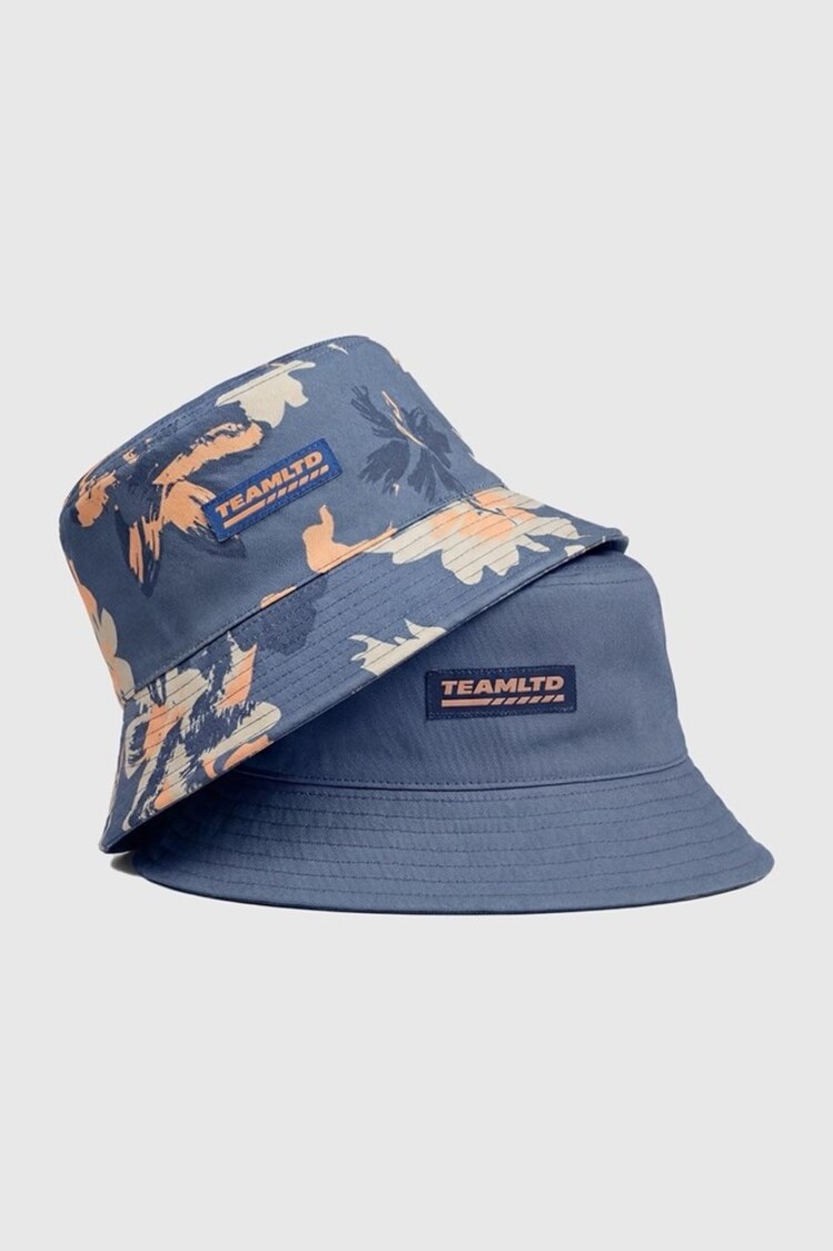 TEAMLTD TEAMLTD Reversible Bucket (Unisex) | Blue Hibiscus
