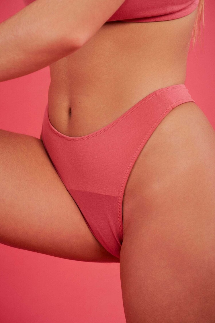 Huha Huha High Rise Thong | Desert Rose