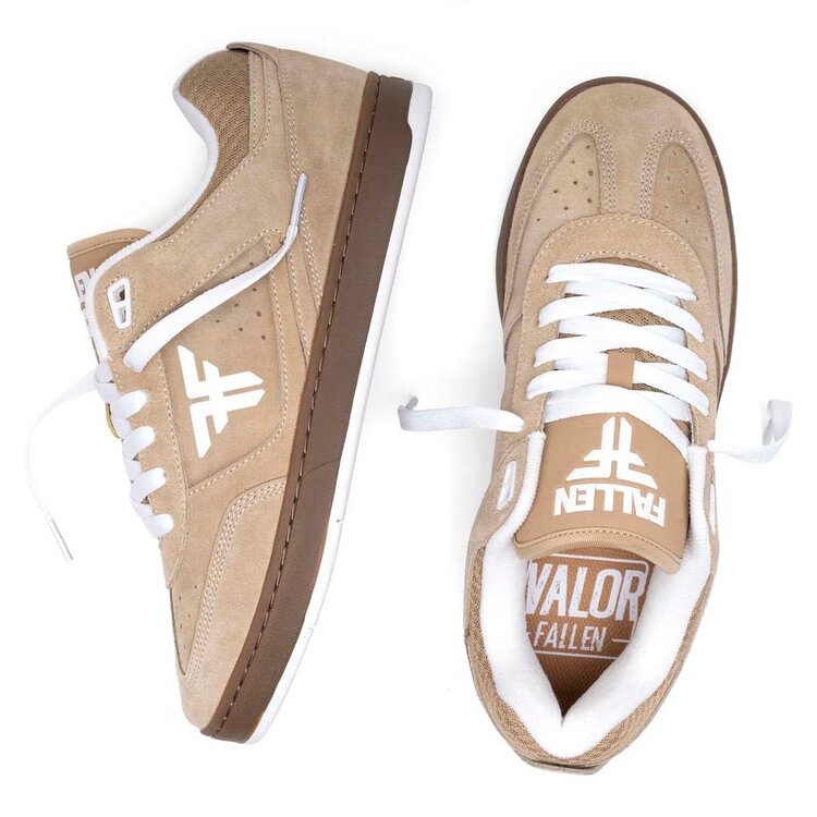 Fallen Fallen The Valor (Mens) | Tan/Dark Gum/White