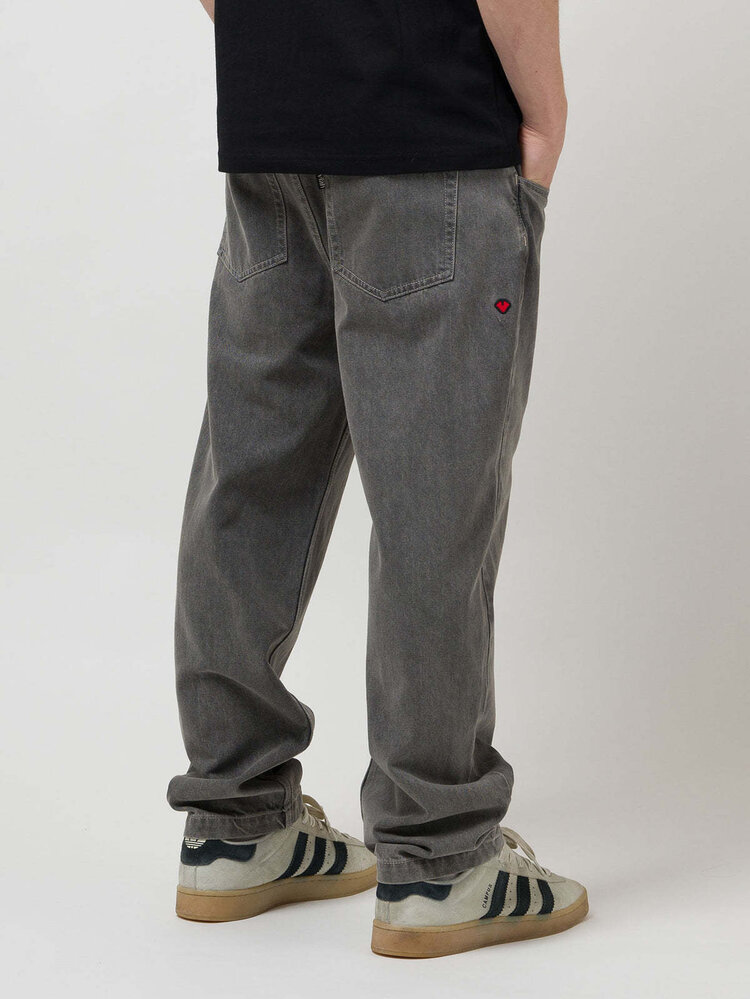 Loviah Loviah Og Baggy 5 Pocket Denim (Mens) | Grey Stonewash