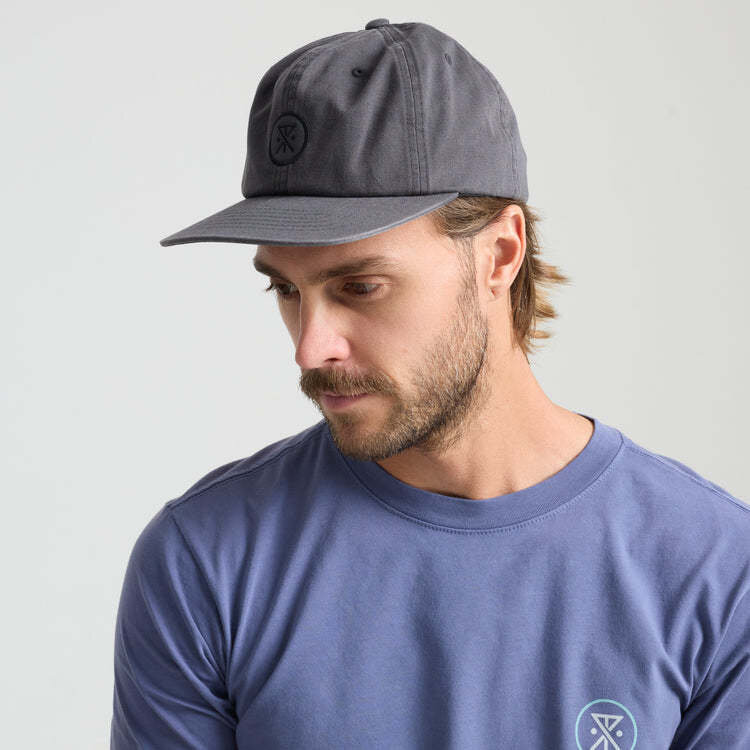 Roark Roark Made To Fade 6 Panel (Mens) | Washed Charcoal