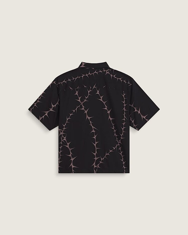 Vans Vans Van Doren Printed Camp Ss Shirt (Mens) | Black