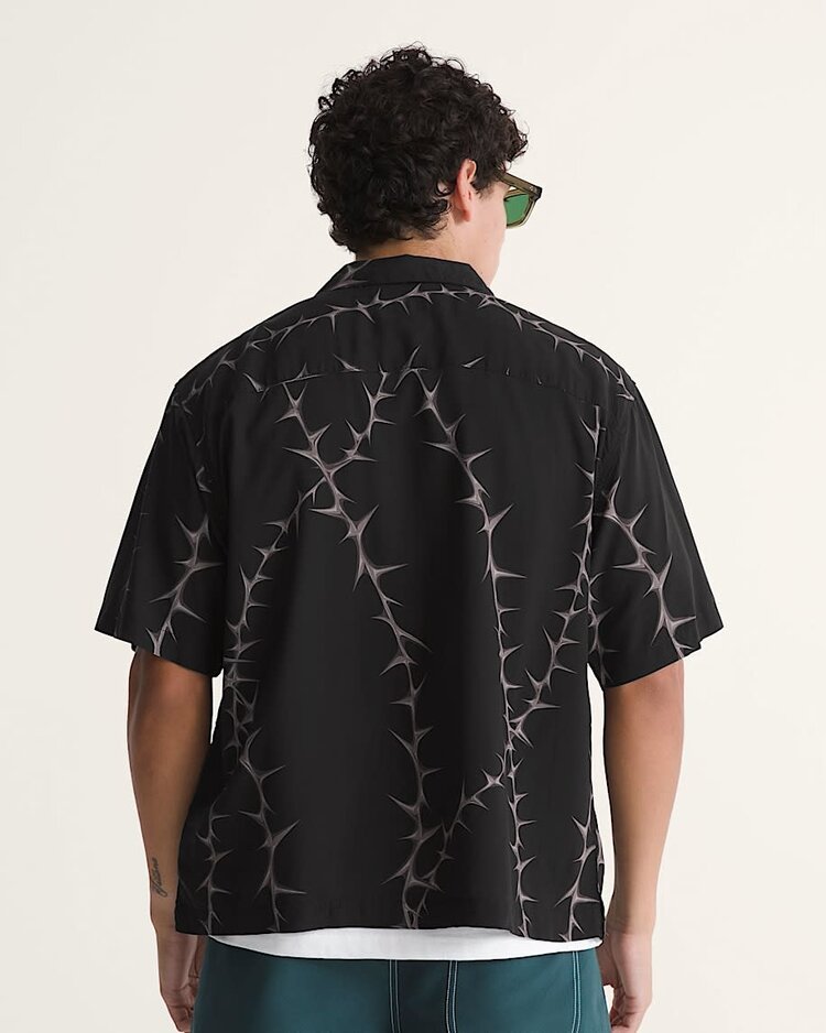 Vans Vans Van Doren Printed Camp Ss Shirt (Mens) | Black