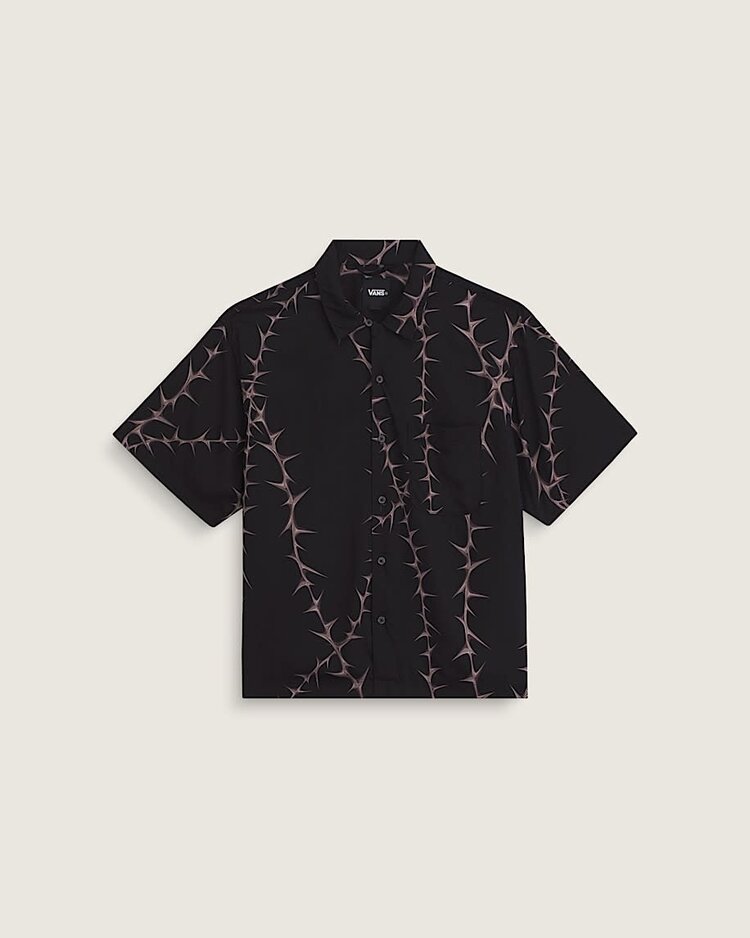 Vans Vans Van Doren Printed Camp Ss Shirt (Mens) | Black