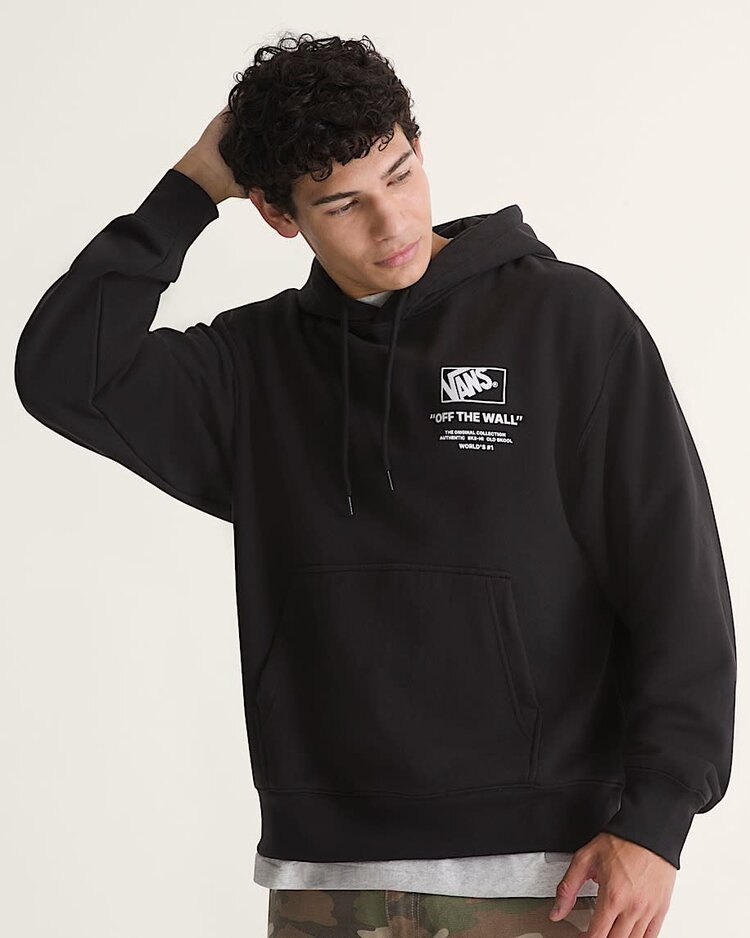 Vans Vans Stacked Hi Pullover (Mens) | Black/White