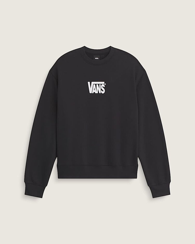 Vans Vans Stretch Logo Crew (Mens) | Black/White