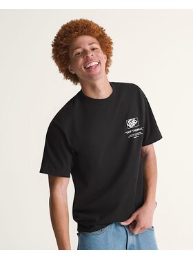 Vans Vans Stacked Hi Ss Tee (Mens) | Black/White