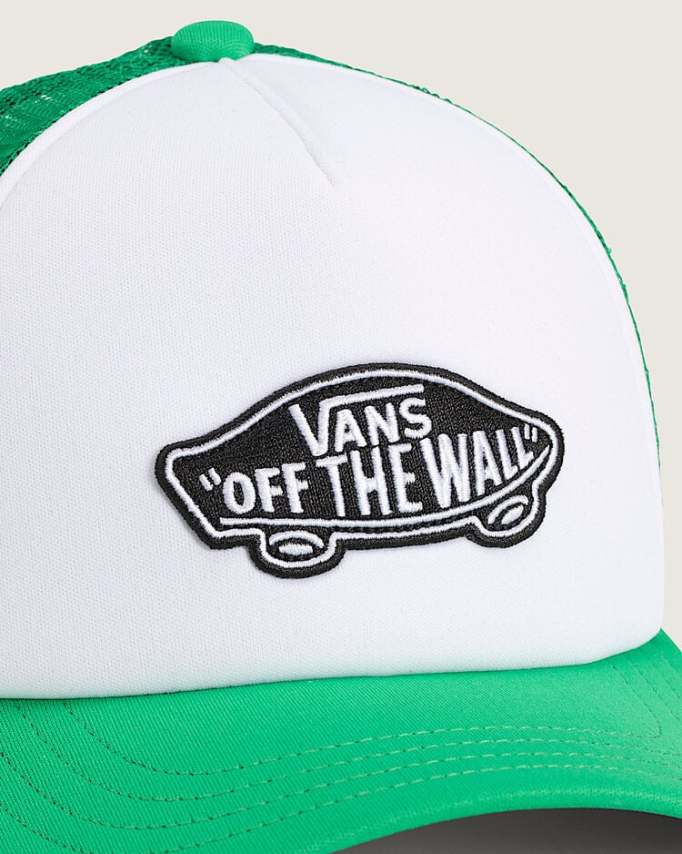 Vans Vans Classic Patch Curved Bill Trucker (Mens) | Vivid Verdant
