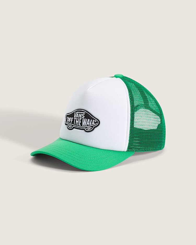 Vans Vans Classic Patch Curved Bill Trucker (Mens) | Vivid Verdant