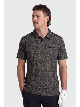 TEAMLTD TEAMLTD Par-Tee Polo (Mens) | Dark Mini Floral