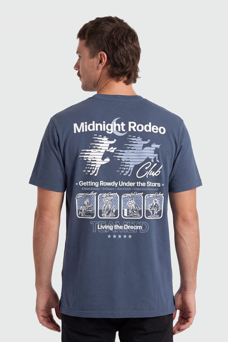 TEAMLTD TEAMLTD Midnight Rodeo Tee (Mens) | Washed Navy