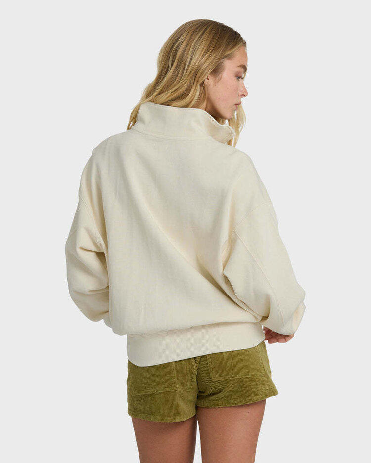 Billabong Billabong Classic Feels Half Zip Po (Womens) | White Cap